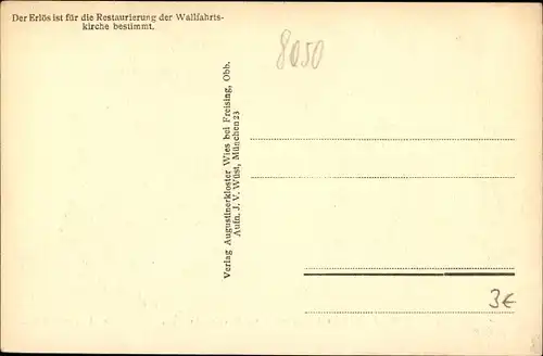 Ak Freising in Oberbayern, schöne Detailansicht