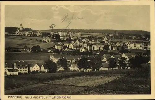 Ak Freising in Oberbayern, schöne Detailansicht