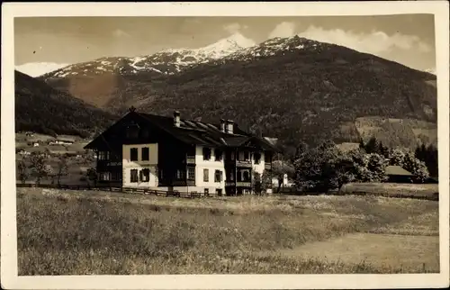 Ak Schönberg im Stubaital in Tirol, schöne Detailansicht