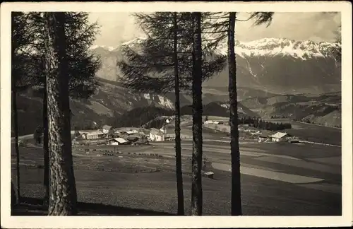 Ak Schönberg im Stubaital in Tirol, schöne Detailansicht