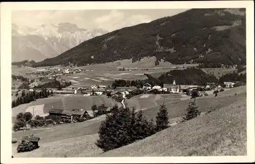 Ak Schönberg im Stubaital in Tirol, schöne Detailansicht