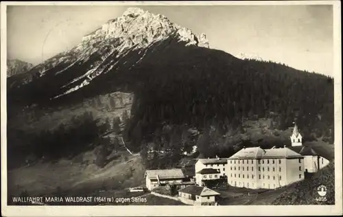 Ak Schönberg im Stubaital in Tirol, schöne Detailansicht