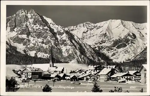 Ak Seefeld in Tirol, schöne Detailansicht