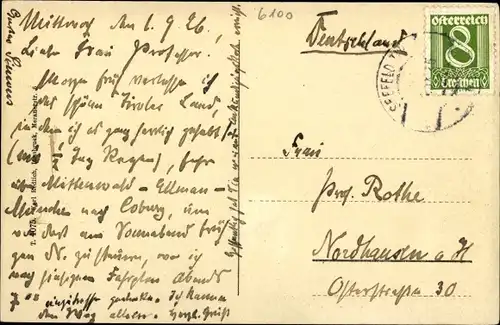 Ak Seefeld in Tirol, schöne Detailansicht