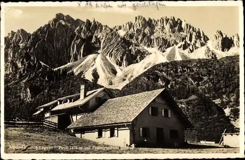 Ak Seefeld in Tirol, schöne Detailansicht