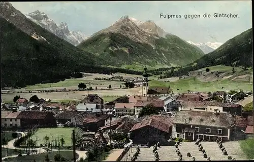 Ak Fulpmes in Tirol, schöne Detailansicht