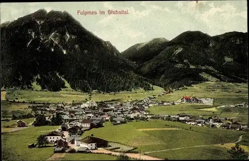Ak Fulpmes in Tirol, schöne Detailansicht