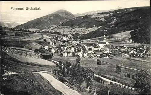 Ak Fulpmes in Tirol, schöne Detailansicht