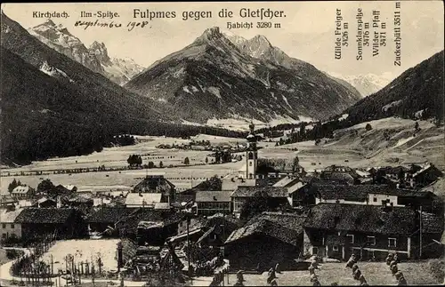 Ak Fulpmes in Tirol, schöne Detailansicht
