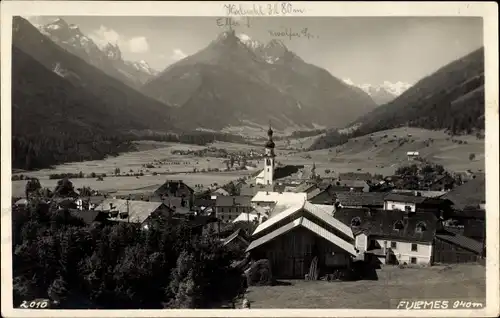 Ak Fulpmes in Tirol, schöne Detailansicht