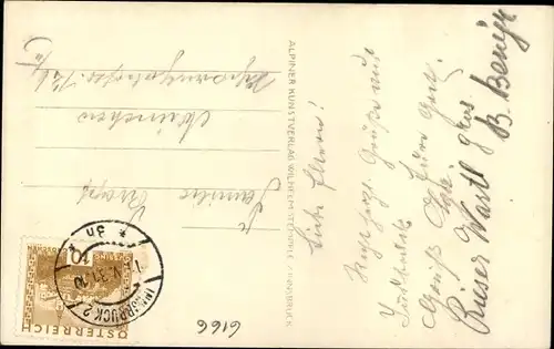 Ak Fulpmes in Tirol, schöne Detailansicht