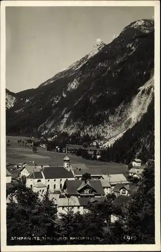 Ak Scharnitz in Tirol, schöne Detailansicht