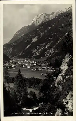 Ak Scharnitz in Tirol, schöne Detailansicht