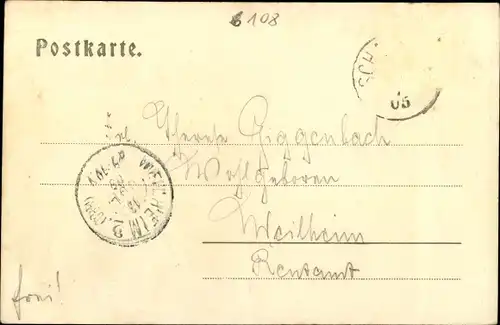 Ak Scharnitz in Tirol, schöne Detailansicht