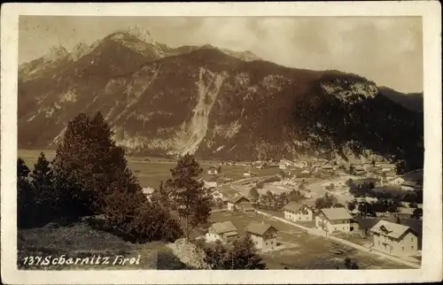 Ak Scharnitz in Tirol, schöne Detailansicht