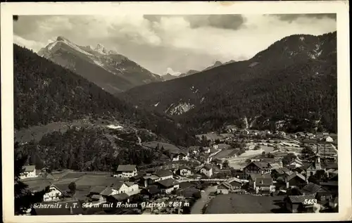 Ak Scharnitz in Tirol, schöne Detailansicht