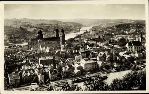 Ak Passau in Niederbayern, schöne Detailansicht