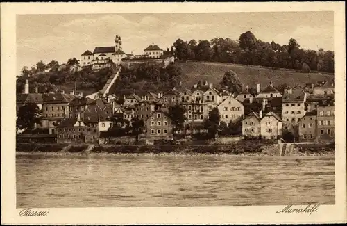 Ak Passau in Niederbayern, schöne Detailansicht