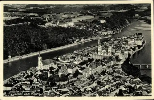 Ak Passau in Niederbayern, schöne Detailansicht