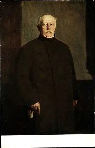 Künstler Ak v. Lenbach, F., Otto von Bismarck, Herzog zu Lauenburg, Bundeskanzler, Portrait