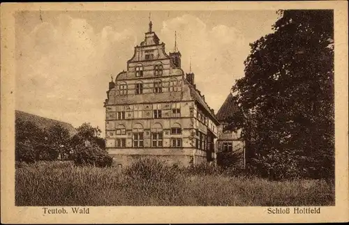 Ak Werther in Westfalen, Blick auf das Schloss Holtfeld