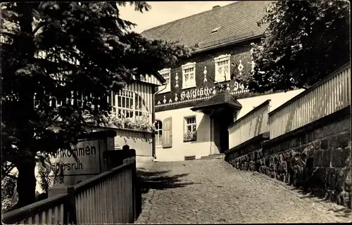 Ak Sohland an der Spree, Blick auf Gaststätte Jägersruh