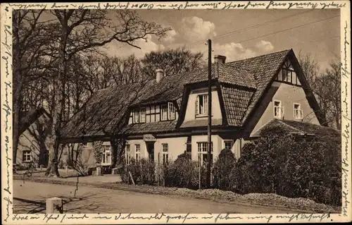 Ak Hesepe Bramsche in Niedersachsen, Kaffeehaus Waldesruh, Bes. A. Beckmann