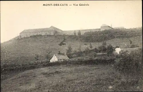 Ak Mont des Cats Nord, Vue générale, Blick zu einem Gebäude, Häuser