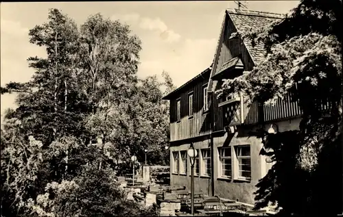 Ak Rudolstadt in Thüringen, Bergstätte Marienturm, Außenansicht