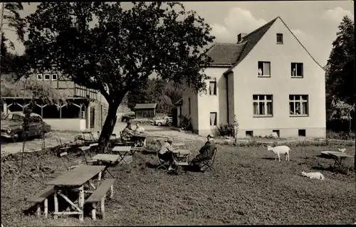 Ak Thalbürgel Bürgel in Thüringen, Waldgaststätte Lochmühle