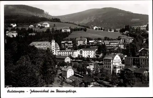 Ak Janské Lázně Johannisbad Reg. Königgrätz, Teilansicht von der Stadt