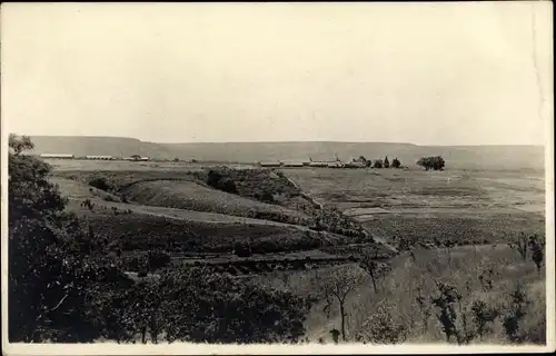 Foto Ak Kansinia DR Kongo Zaire, Missionsstation, Landschaftspanorama