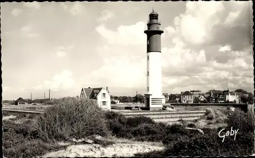 Ak Brighton Cayeux environs Somme, Le Phare, Blick zum Leuchtturm