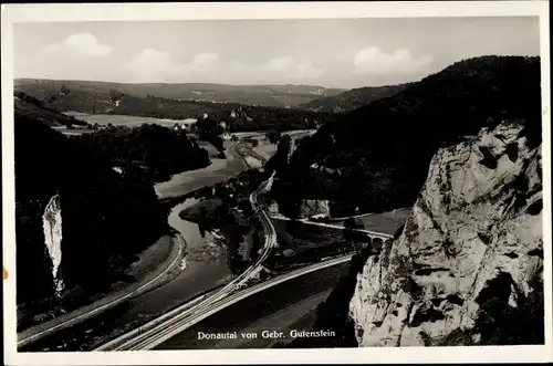 Ak Sigmaringen Baden Württemberg, Donautal vom Gebr. Gutenstein, Panorama