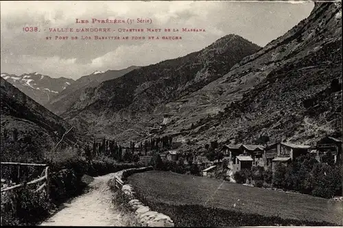 Ak Valls d'Andorra, Quartier Haut de la Massana, Port de Los Bareytes