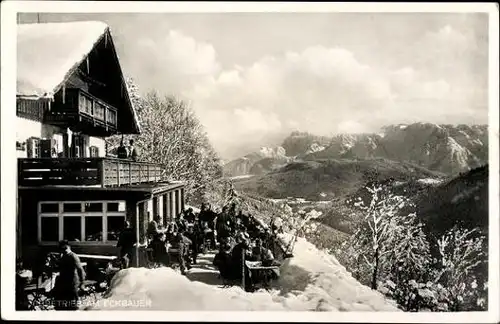 9 alte Ak Bayerische Alpen bei Garmisch, Zugspitze, diverse Ansichten