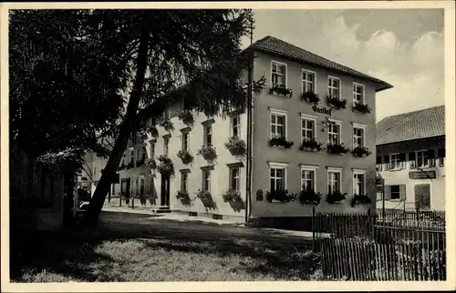 Ak Scheidegg Allgäu, Gasthof und Pension zur Krone