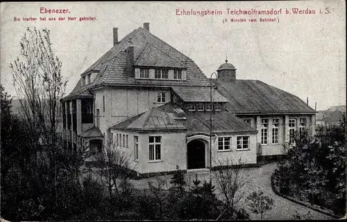 Ak Mohlsdorf Teichwolframsdorf in Thüringen, Erholungsheim, Ebenezer