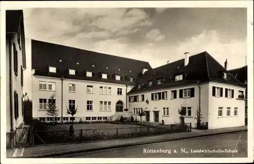 Ak Rottenburg am Neckar, Landwirtschaftsschule