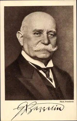 Ak Ferdinand Graf von Zeppelin, Portrait, Zeppelin-Eckener-Spende