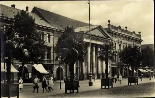 Ak Dessau in Sachsen Anhalt, Kavalierstraße, Kaffee Altes Theater, Altmann & Fülling