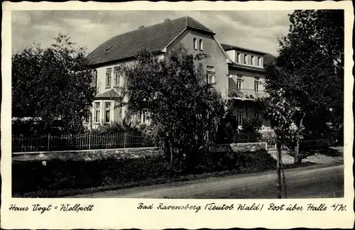 Ak Borgholzhausen im Teutoburger Wald, Bad Ravensberg, Haus Vogt, Wellpott