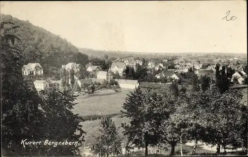 Ak Bad Bergzabern Rheinland Pfalz, Blick auf den Ort