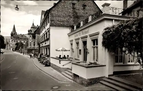 Ak Bernkastel Kues im Moseltal, Gasthof St. Michael, Inh. Heinrich Kappes