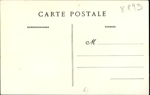 Ak Foussemagne Territoire de Belfort, Frontière Franco Alsacienne