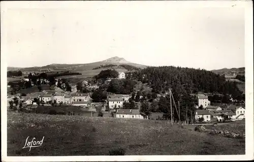 Ak Le Mazet Haute Loire, Saint Voy, coté Est et le Lizieux, Blick auf den Ort