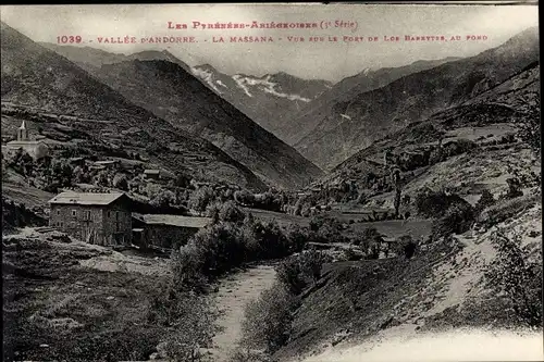 Ak Andorra la Vella Andorra, Landschaftspanorama, Talansicht, La Massana