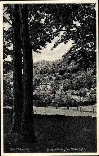 Ak Bad Liebenstein im Thüringer Wald, Kurhaus der Kaiserhof