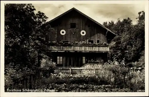 Ak Passau in Niederbayern, Forsthaus Schönplatzl