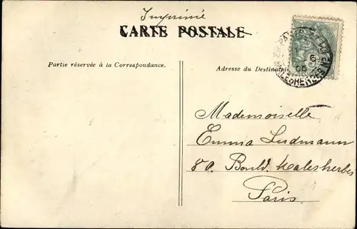 Ak Paris, König Alfons XIII. von Spanien, Président de la République Émile Loubet, 30.5.1905